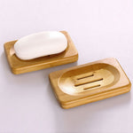 Eco-friendly Natural Bamboo Soap Dish | 2pcs