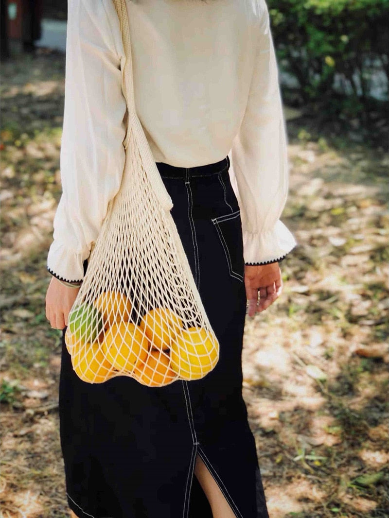 Eco-friendly Mesh Produce Shopping Bag