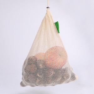 Eco-friendly Reusable Cotton Mesh Produce Bag