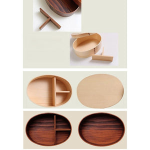 Eco-friendly Wooden Bento Lunch Box