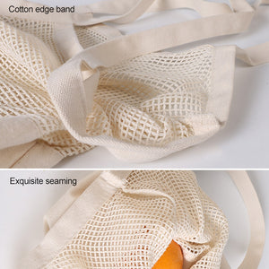 Eco-friendly Reusable Shopping Mesh Bag | 2pcs