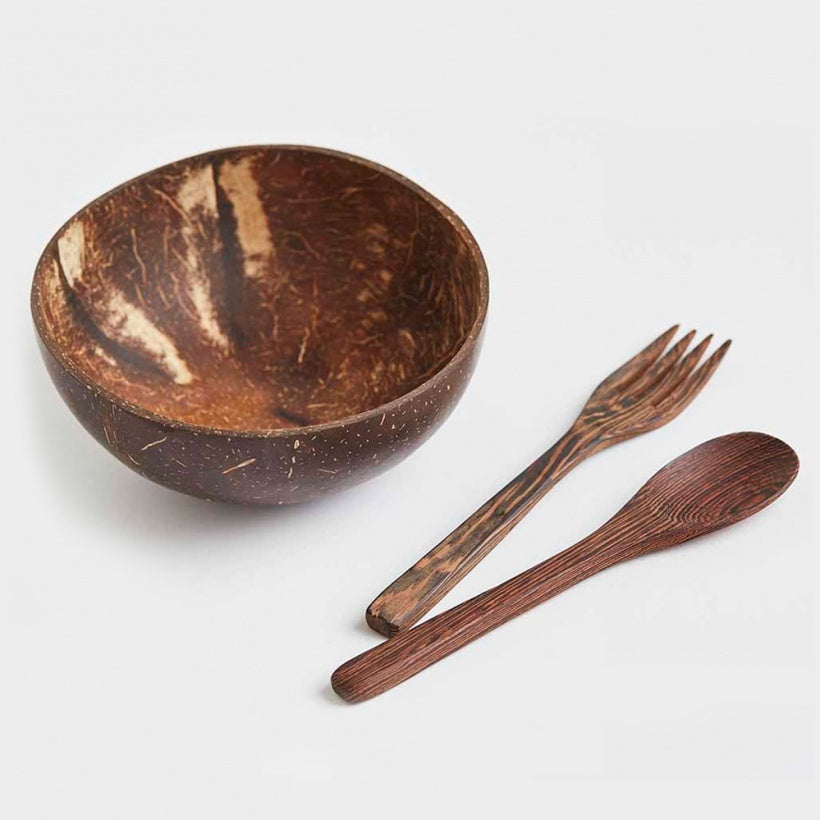 Natural-Coconut-Bowl-Spoon-and-Fork-Set