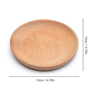 Eco-friendly Wooden Round Plate