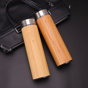 Bamboo-Water-Thermos