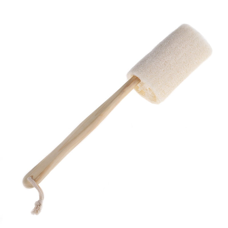 Natural-Loofah-Scrubber-With-Long-Handle
